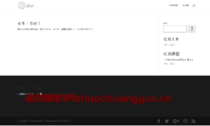 WordPress建站革命！Divi v4.8.1汉化版下载｜可视化拖拽+46种元素｜168源码网-168源码网-PHP网站源码模板,插件软件资源分享平台！