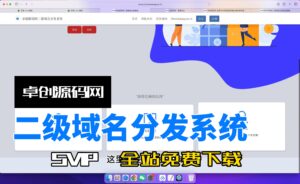 二级域名分发系统源码搭建教程（168源码网）-168源码网-PHP网站源码模板,插件软件资源分享平台！