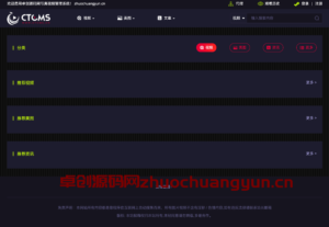 【商业价值破万】Ctcms写真视频系统源码下载｜云转码切片+分站代理+全端盈利｜168源码网-168源码网-PHP网站源码模板,插件软件资源分享平台！