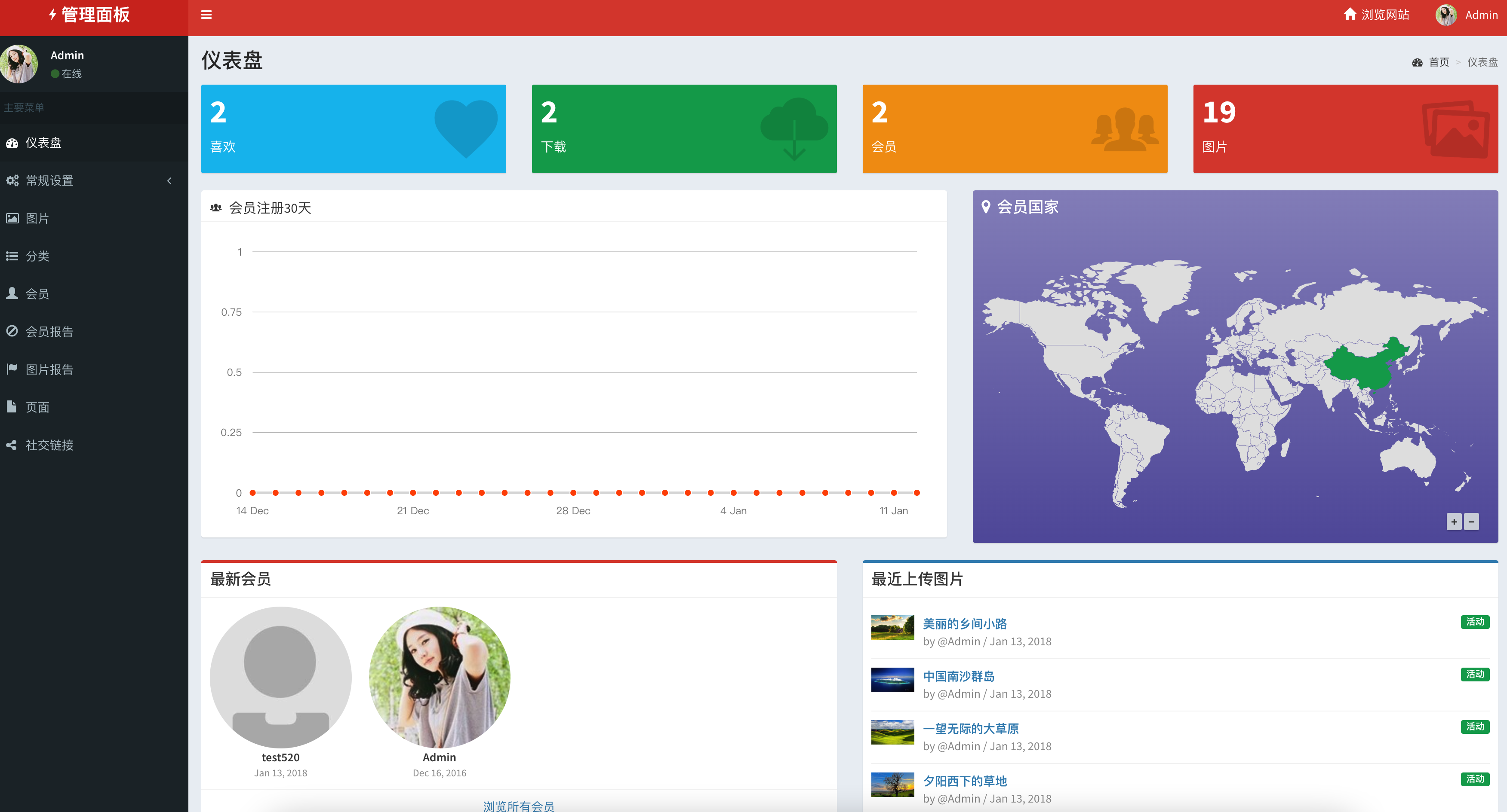 图片[3]-Laravel高清壁纸源码｜支持按颜色搜索+实时通知的图库系统 – 168源码网独家发布-168源码网-PHP网站源码模板,插件软件资源分享平台！