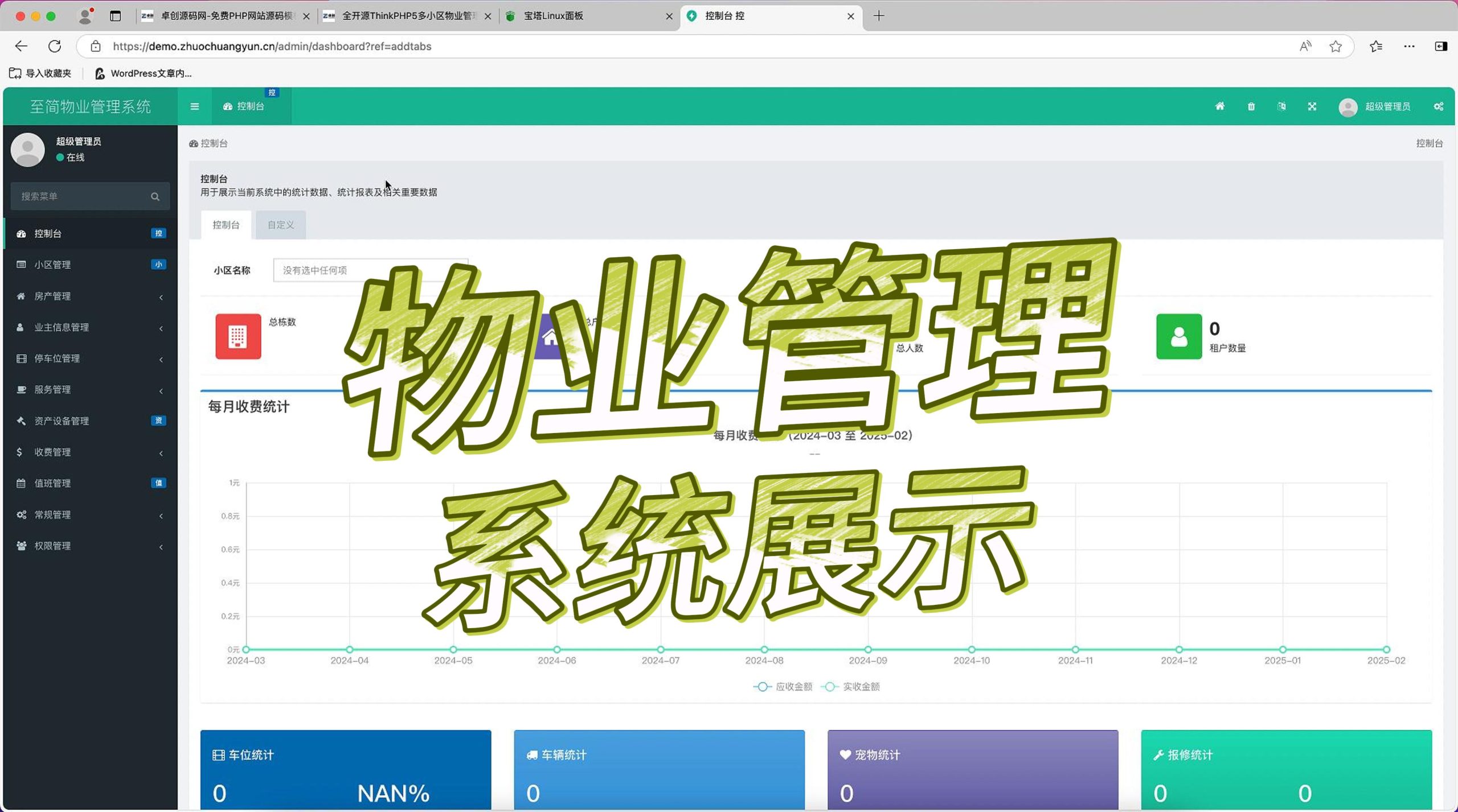 物业管理系统解决方案（168源码网）-168源码网-PHP网站源码模板,插件软件资源分享平台！