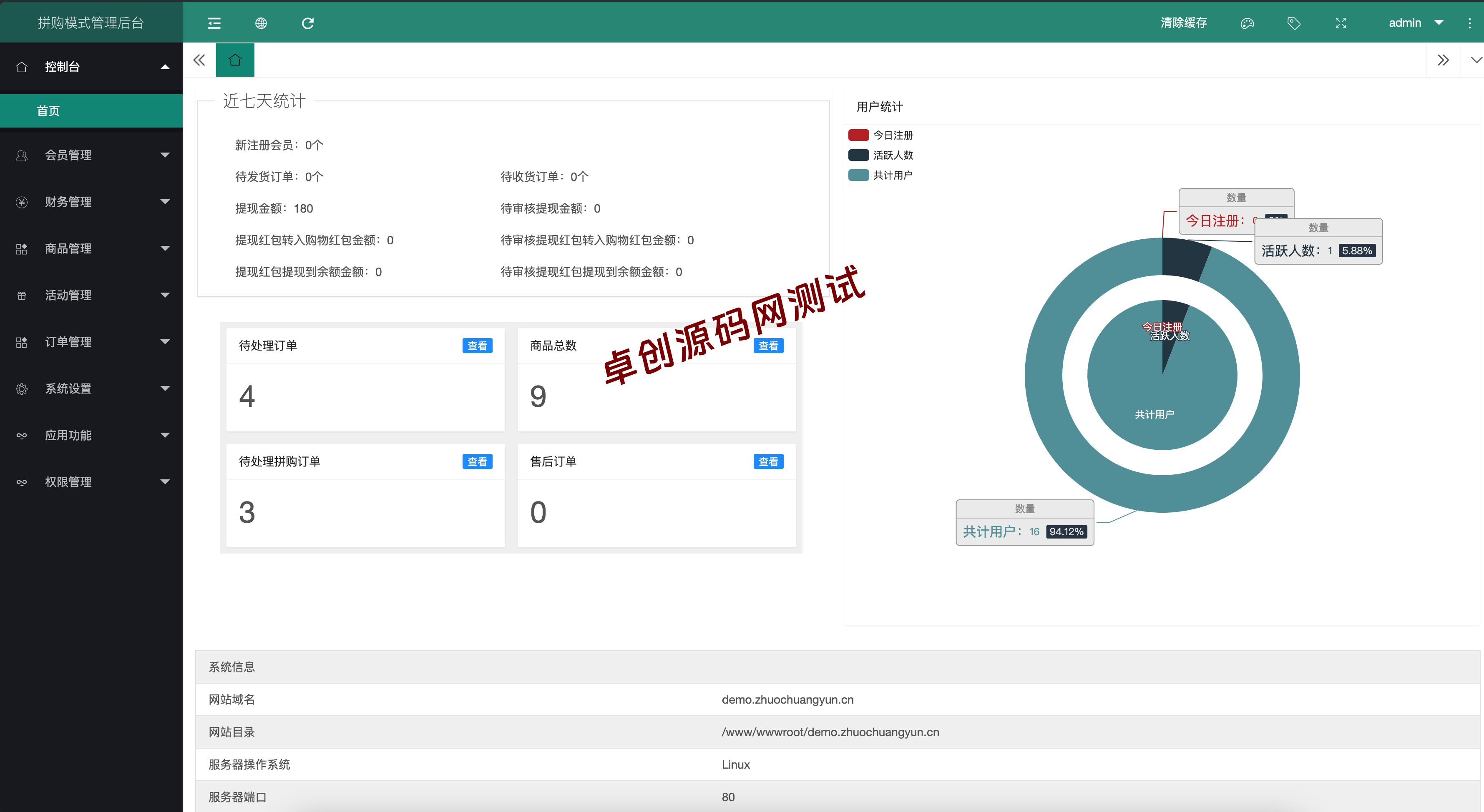 图片[5]-ThinkPHP拼团商城源码推荐 - H5单商户商城系统+微信公众号无缝对接