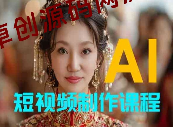 【AI短视频制作】教你足不出户，AI帮你自动生成短视频，适用于摄影师、导演、剪辑-168源码网-PHP网站源码模板,插件软件资源分享平台！