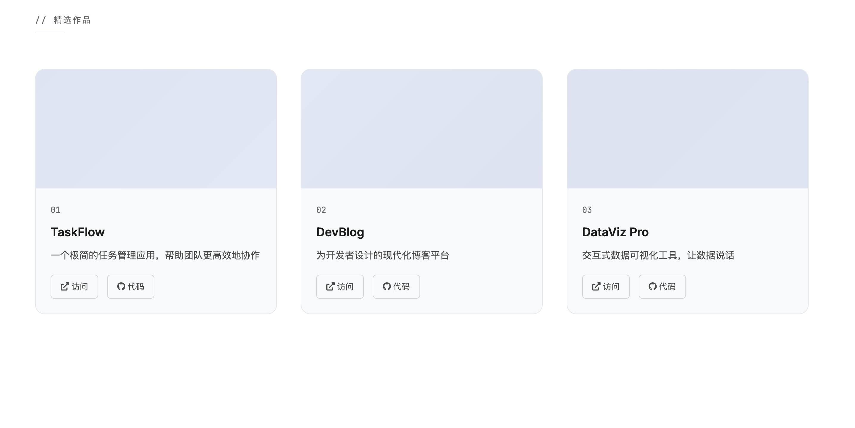 图片[2]-168源码网发布：白色炫酷简约个人主页HTML源码 – 现代化交互动效｜响应式设计模板-168源码网-PHP网站源码模板,插件软件资源分享平台！