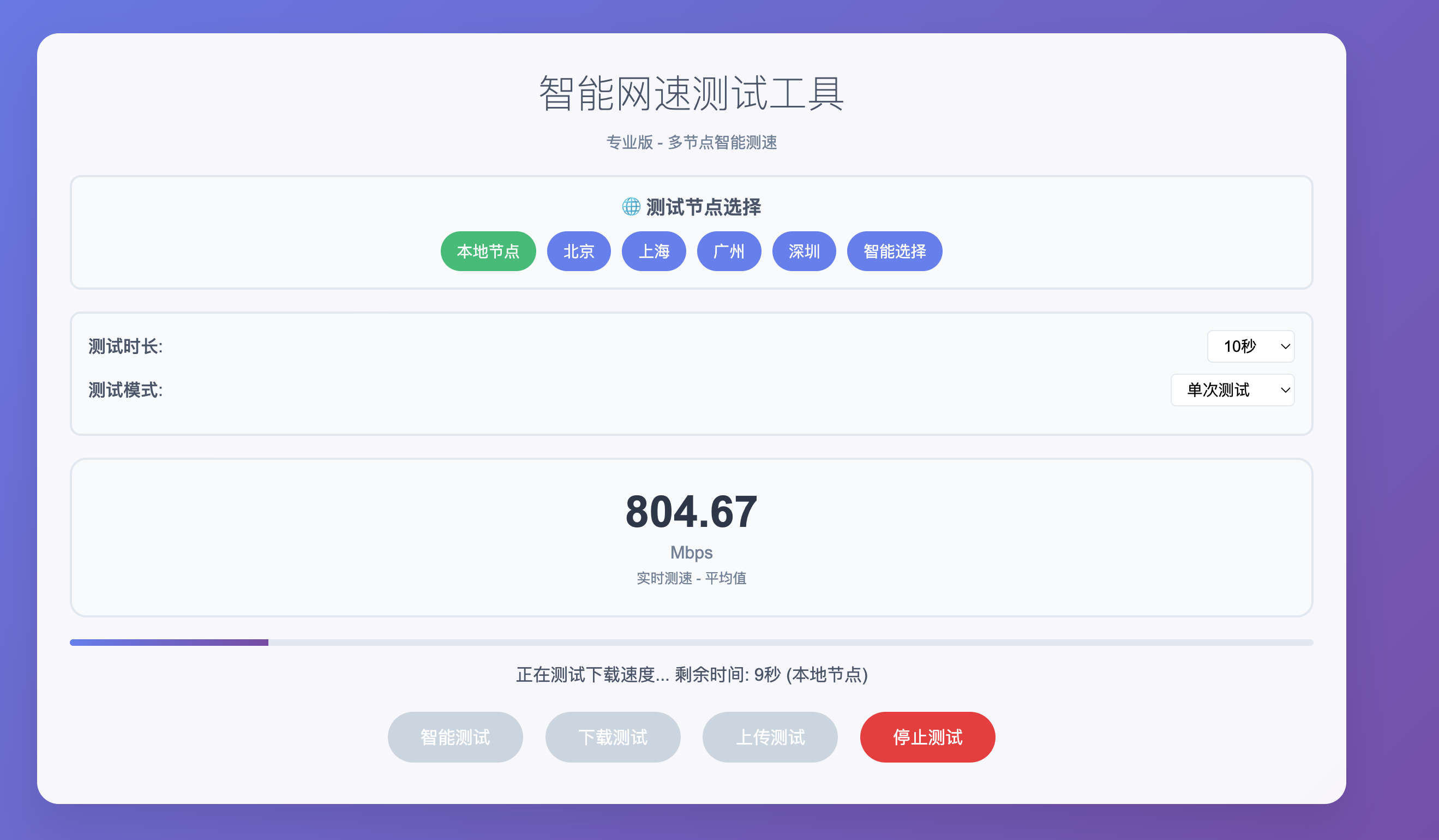 168源码网发布：智能网速在线测试网站HTML源码 - 多线程精准检测｜可调时长设置｜宽带速度评估工具-168源码网-PHP网站源码模板,插件软件资源分享平台！
