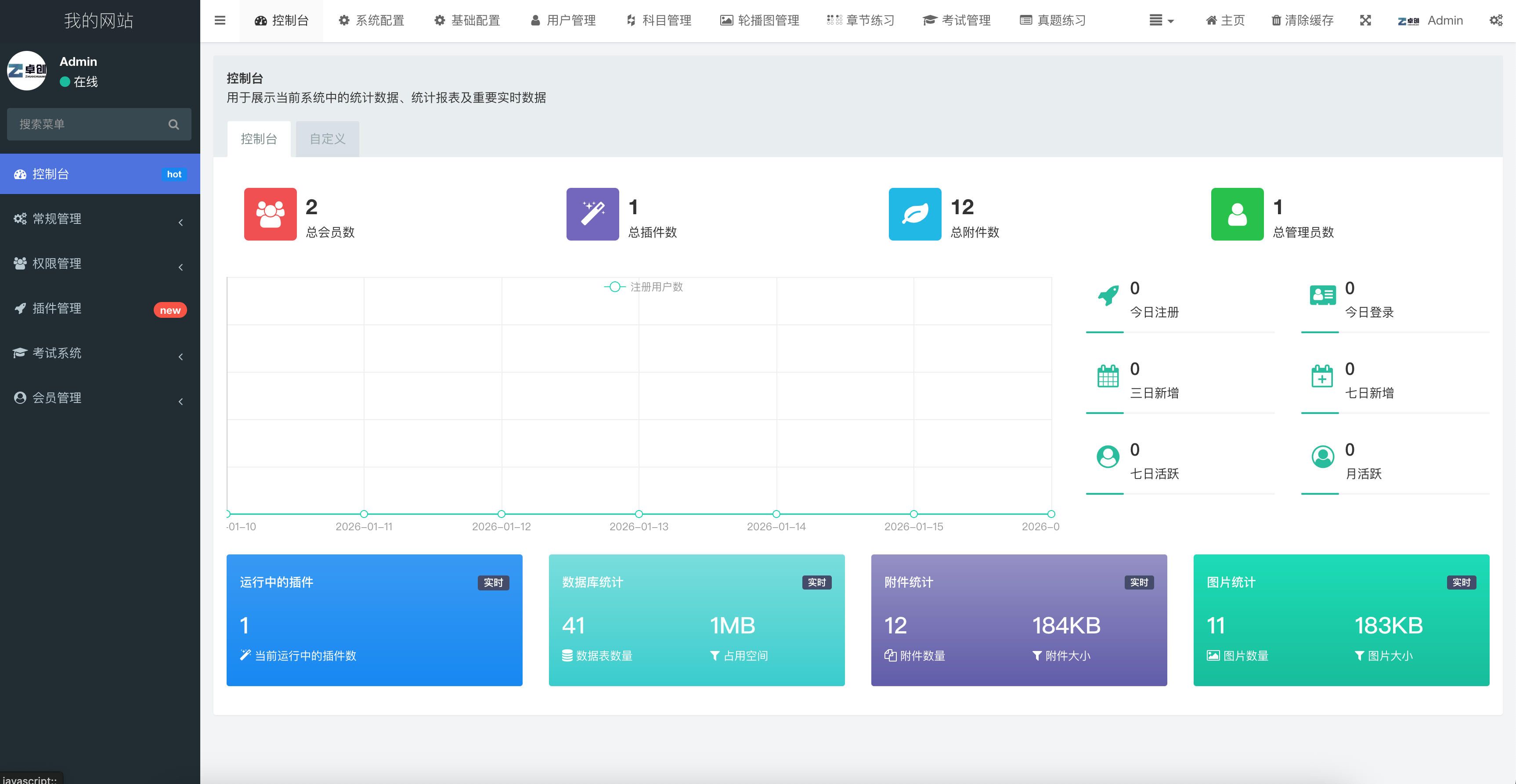 图片[5]-168源码网发布：企业培训考试系统PHP源码 – ThinkPHP+UniApp全栈开发｜微信小程序+H5多端适配｜智能组卷与错题管理解决方案-168源码网-PHP网站源码模板,插件软件资源分享平台！
